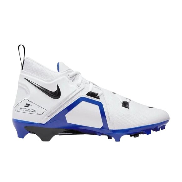 NEW Nike Alpha Menace Pro 3 Men\'s Football Cleats Size 16 Royal Blue/White main image 6